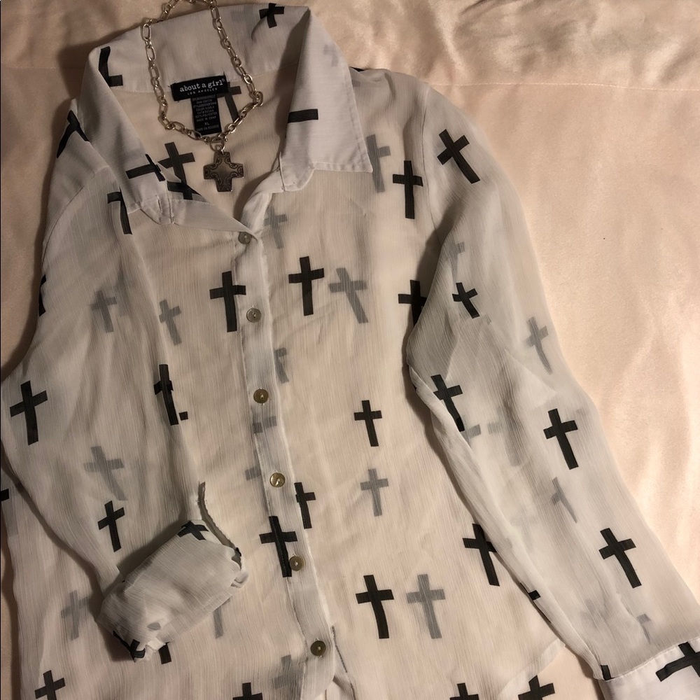 Cross Blouse